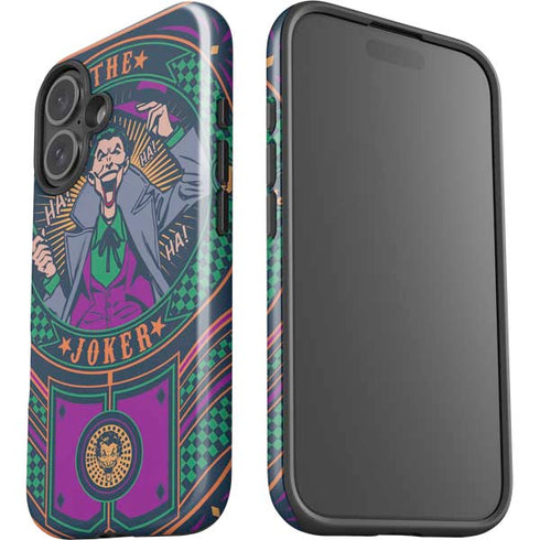 DC Comics The Joker Casino Chip iPhone 16 Impact Case